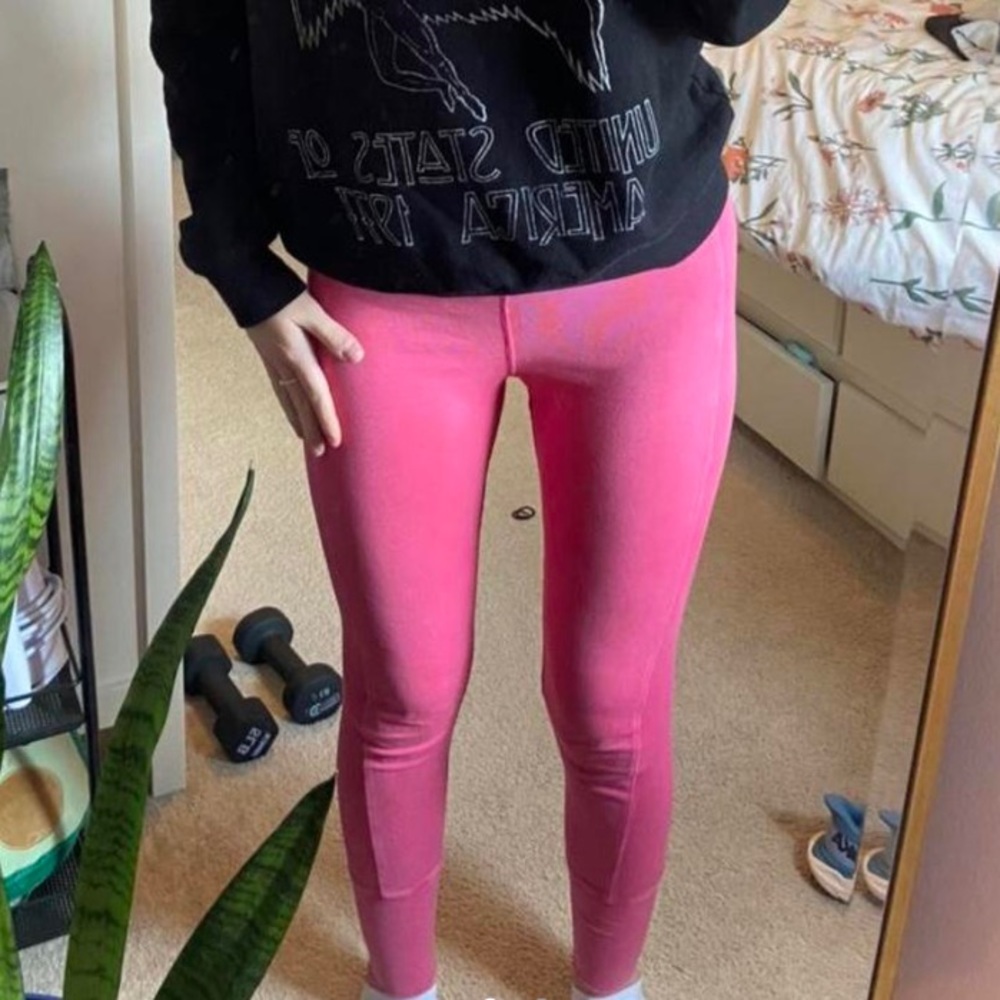 Free People Movement Pink Leggings
